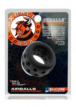 Oxballs Airballs Air-lite Testicle stretcher Black Ice