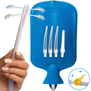 Deluxe Shower Enema Kit with 5 Tips by CleanStream