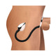 Tug and Plug Penis and Ball Ring with Anal Plug by Master Series - view 2