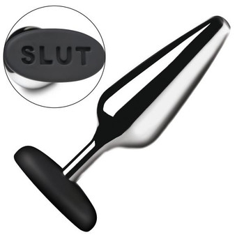 Butt Metal & Silicone Butt Plug