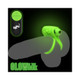 Glow-in-the-Dark Silicone Vibrating Erection Ring by Bang! - view 2