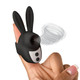 Sucky Bunny Clit Stimulator - Black by Shegasm