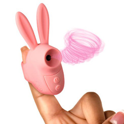 Sucky Bunny Clit Stimulator - Pink by Shegasm