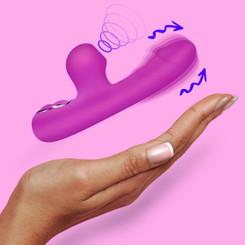 Mini Suction Silicone Rabbit Vibrator by Bang!