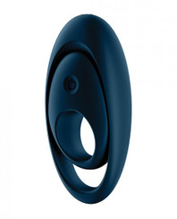 Satisfyer Glorious Duo Ring Vibrator - Dark Blue