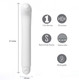 Misty Long Rechargeable Bullet - view 4