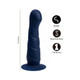Marin 8 In Posable Silicone Dong Blue - view 5