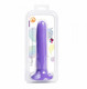 Marin 8 In Posable Silicone Dong Purple - view 2