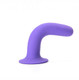 Marin 8 In Posable Silicone Dong Purple - view 3