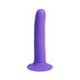Marin 8 In Posable Silicone Dong Purple - view 7