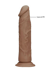 Real Rock Realistic Dildo - 8" - 20 Cm - Mocha