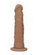 Real Rock Realistic Dildo - 8" - 20 Cm - Mocha - view 4