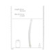 Shots Realrock Crystal Clear 17" Double Dildo - Transparent - view 3