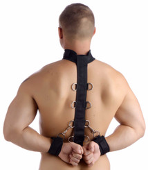 Neoprene Collar to Wrist Restraint Bondage Strap