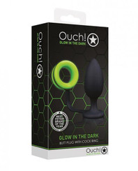 Ouch Butt Plug Erection ring Gitd