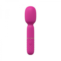 Loveline Bella 10 Speed Vibrating Mini-wand Silicone Rechargeable Waterproof Pink
