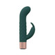 Loveline Devotion 10 Speed Mini-rabbit Silicone Rechargeable Waterproof Forest Green - view 2