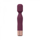 Loveline Glamour 10 Speed Mini-wand Silicone Rechargeable Waterproof Burgundy