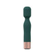 Loveline Glamour 10 Speed Mini-wand Silicone Rechargeable Waterproof Forest Green - view 2