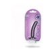 Shots Ouch! Smooth Silicone 5 In. G-spot Dildo Metallic Purple - view 2