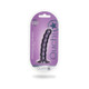 Shots Ouch! Beaded Silicone 5 In. G-spot Dildo Metallic Purple - view 2