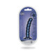 Shots Ouch! Beaded Silicone 5 In. G-spot Dildo Metallic Blue - view 2