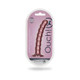 Shots Ouch! Beaded Silicone 6.5 In. G-spot Dildo Rose Gold - view 2