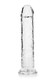 Realrock Straight Realistic 9 In Dildo Transparent - view 7