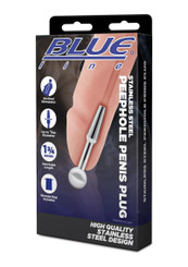 Blueline Stain Steel Peephole Penis Plug