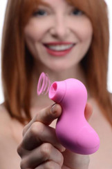 Sucky Ducky Silicone Clitoral Stimulator - Pink by Shegasm