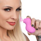 Sucky Ducky Silicone Clitoral Stimulator - Pink by Shegasm - view 3