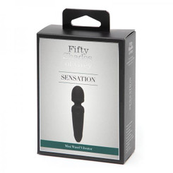 Fifty Shades Sensation Mini Wand Vibe by LoveHoney