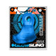 Oxballs Glowsling Erection Sling - Led Blue Ice - view 3