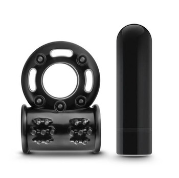 Performance Plus Thunder Vibrating Erection Ring Black