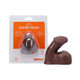 Tantus On The Go Silicone Packer Espresso (clamshell) - view 2