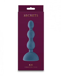 Secrets Kai Vibrating Anal Plug Dark Teal