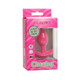 Cheeky Glow In The Dark Vibrating Butt Plug - Pink - view 2