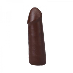 The Realistic Penis 5 In. Ultraskyn Vac-u-lock Dildo Chocolate