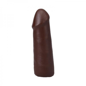 The Realistic Penis 5 In. Ultraskyn Vac-u-lock Dildo Chocolate