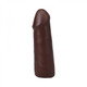 The Realistic Penis 5 In. Ultraskyn Vac-u-lock Dildo Chocolate