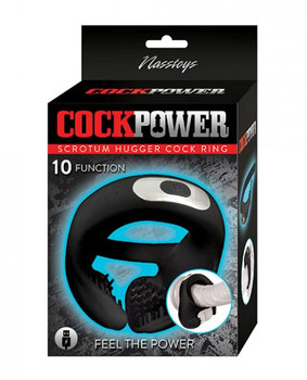 Shaftpower Scrotum Hugger Erection Ring Black