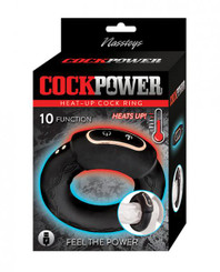 Shaftpower Heat Up Erection Ring Black