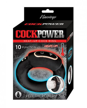 Shaftpower Heat Up Erection Ring Black