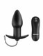 Anal Fantasy Collection Remote Control Silicone Butt Plug - Black by Pipedream Products - Product SKU PD461623