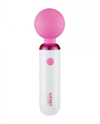 Pomi Wand Clit Tease Vibrating Wand - White