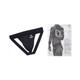 Spareparts Pete Freestyle Nylon Packing Jock Black Size S - view 2