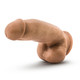 Dr. Skin Dr. Samuel Dildo With Suction Cup Silicone 7 In. Mocha - view 2