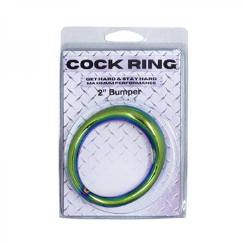Ple'sur Ss Rainbow Bumper Erection ring 2in