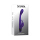 Selopa Plum Passion Rechargeable Dual Stim Silicone Purple - view 2