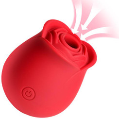 The Perfect Rose Clitoral Stimulator - Red by Bloomgasm